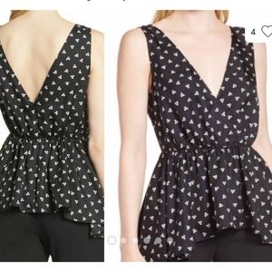 Lewit silk shark bite silk tank